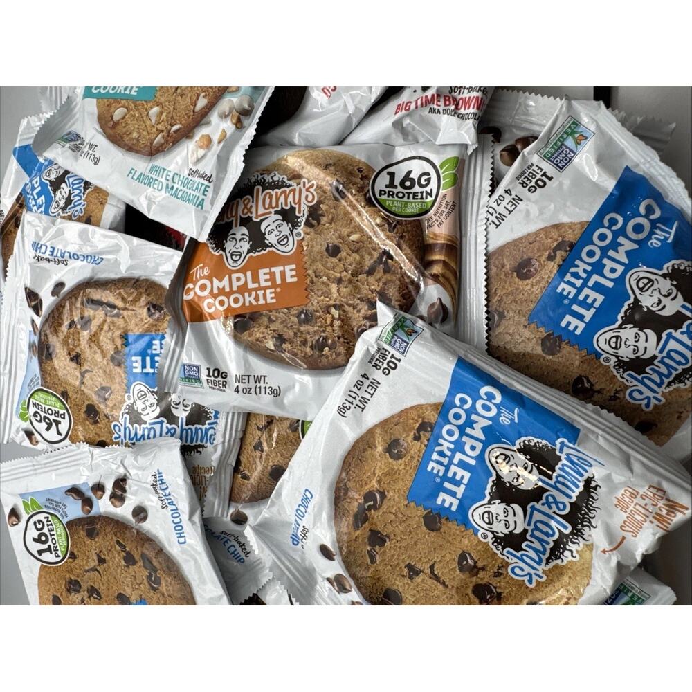 Lenny & Larry's The Complete Cookie, Variety Pack, Soft Baked, 16 Count *READ*